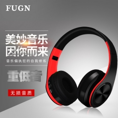 新款蓝牙耳机FG-69无线蓝牙插卡运动折叠头戴式蓝牙电脑耳机